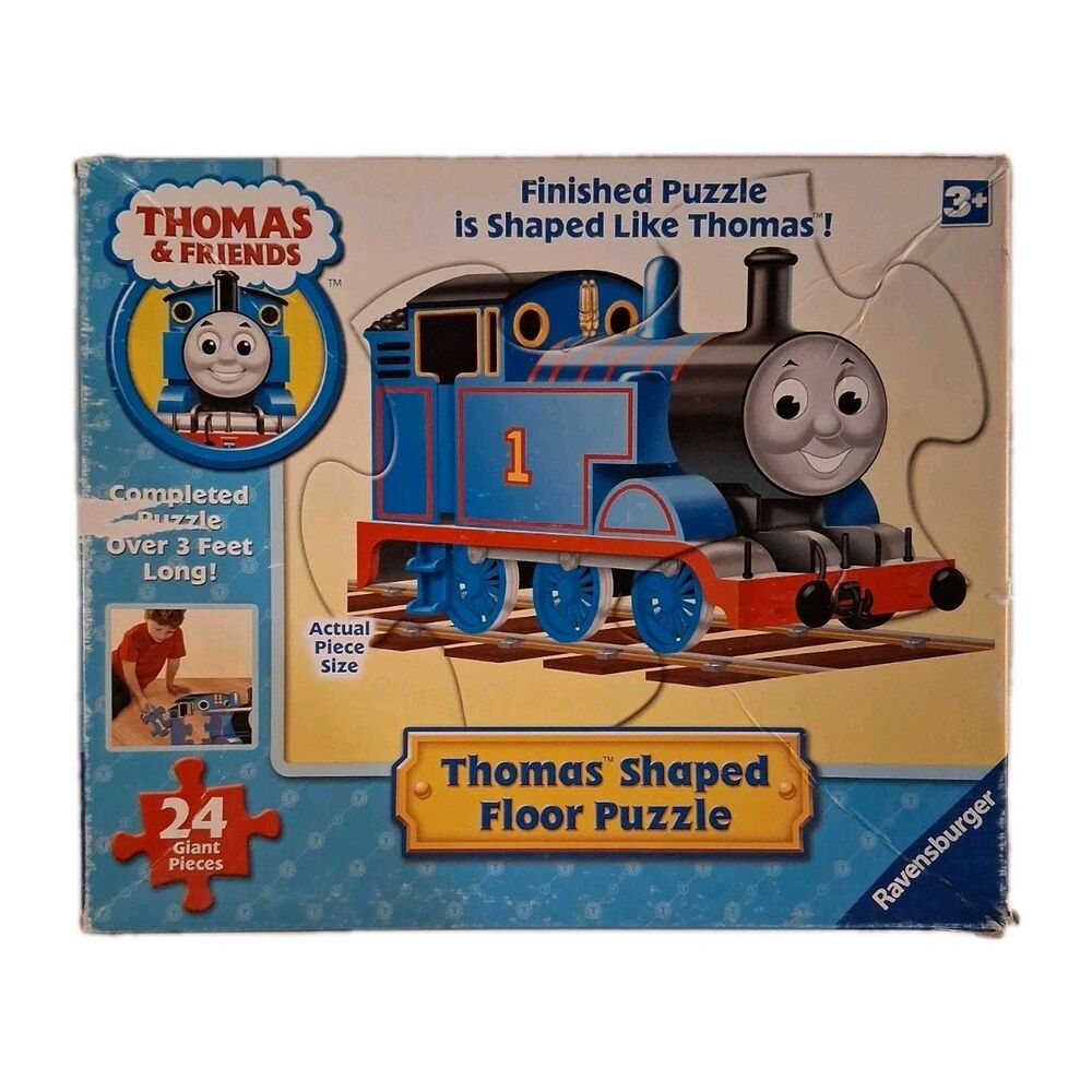 Thomas the Tank Engine Floor Puzzle Complete in Box 2007 Gullane Ravensburger